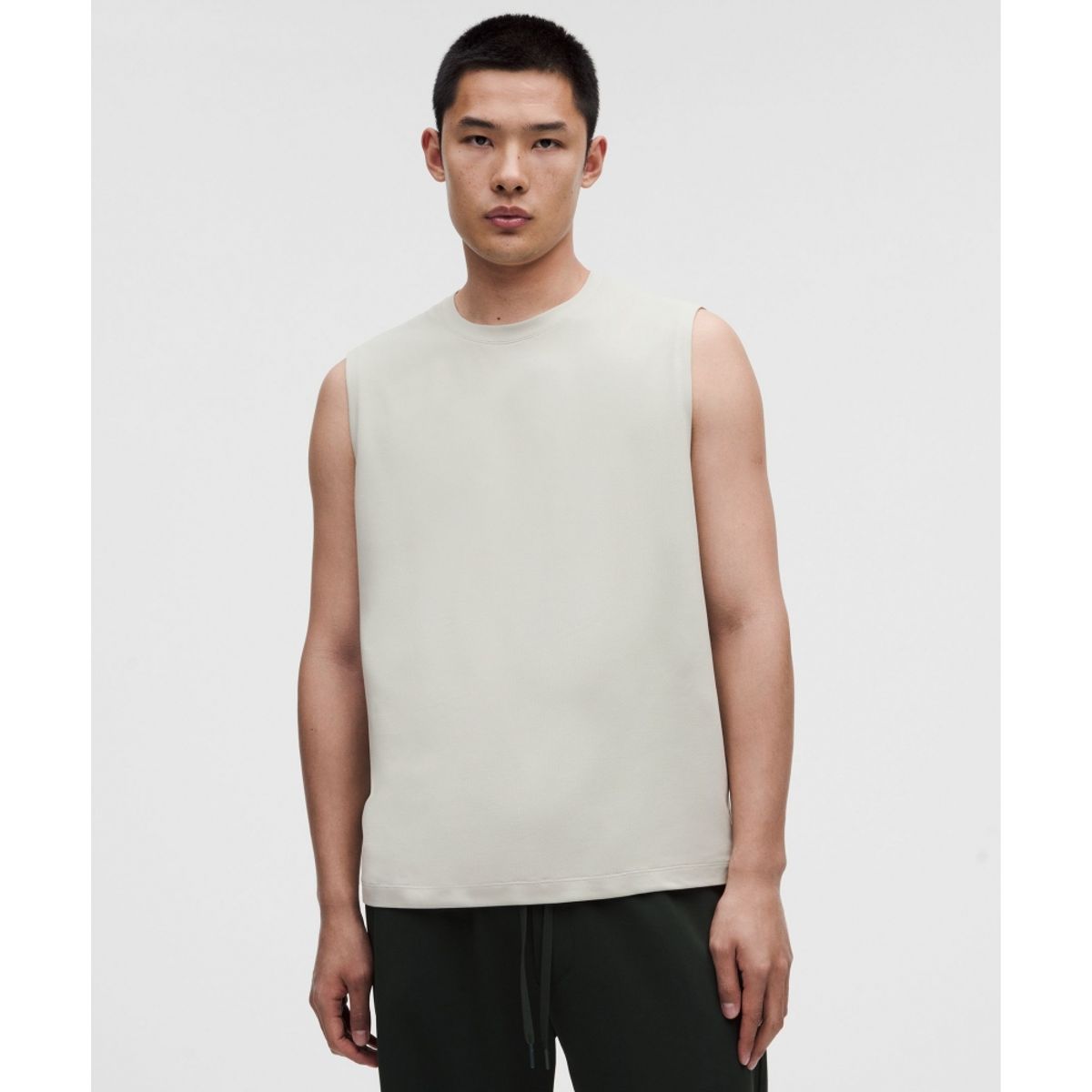 룰루레몬(LULULEMON) 메쉬 소프트 저지 슬리브리스 탱크탑  MHAZ