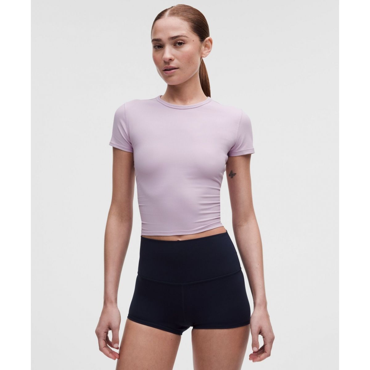 룰루레몬(LULULEMON) 올 잇 테익스 리브드 키홀 숏슬리브 셔츠  LLAY