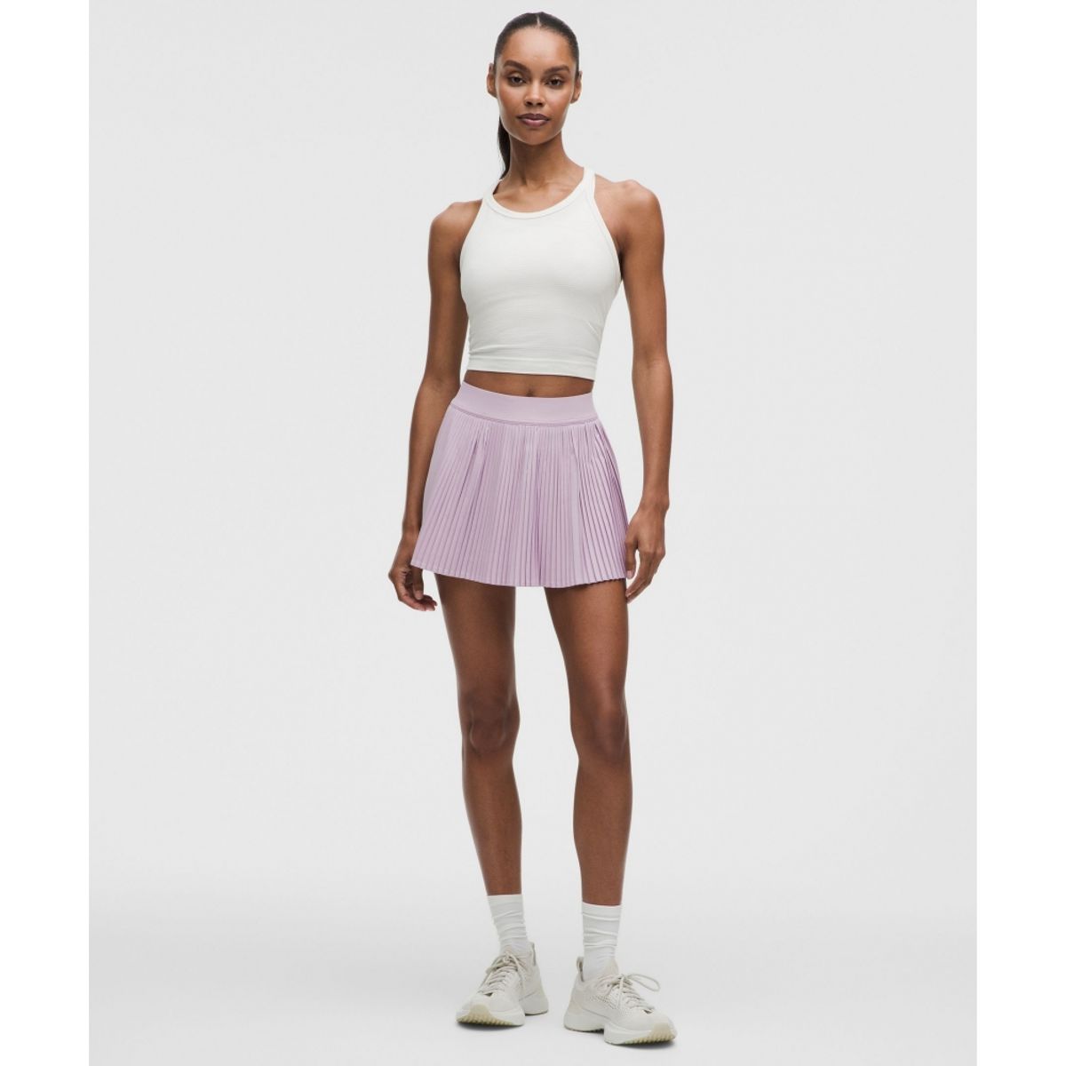룰루레몬(LULULEMON) 리플리트 하이라이즈 플리티드 테니스 스커트  LLAY