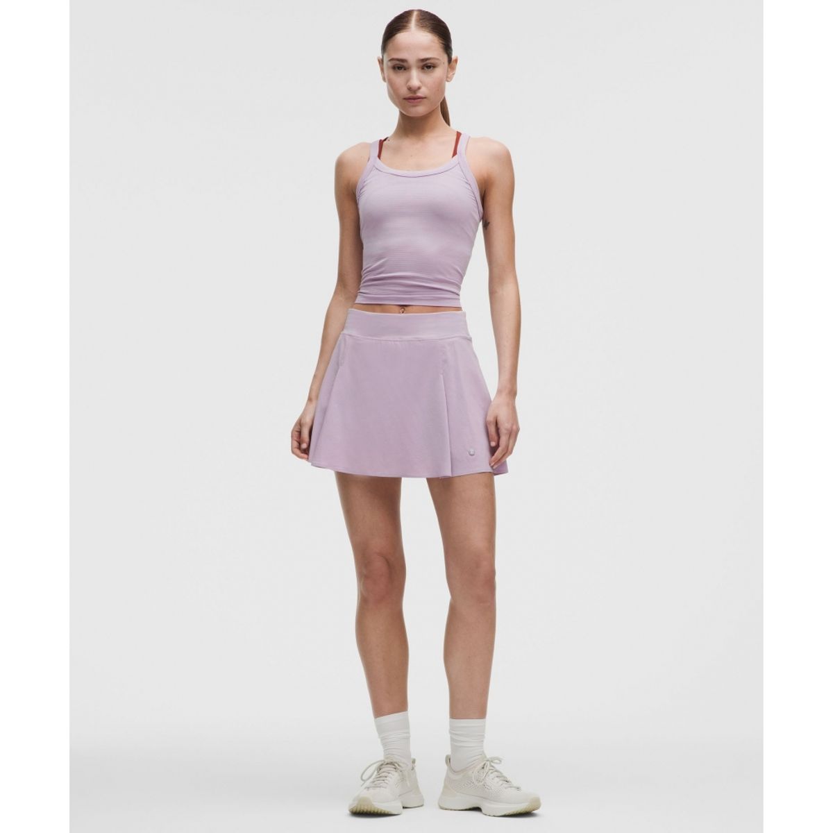 룰루레몬(LULULEMON) A라인 사이드 플리트 테니스 스커트  LLAY