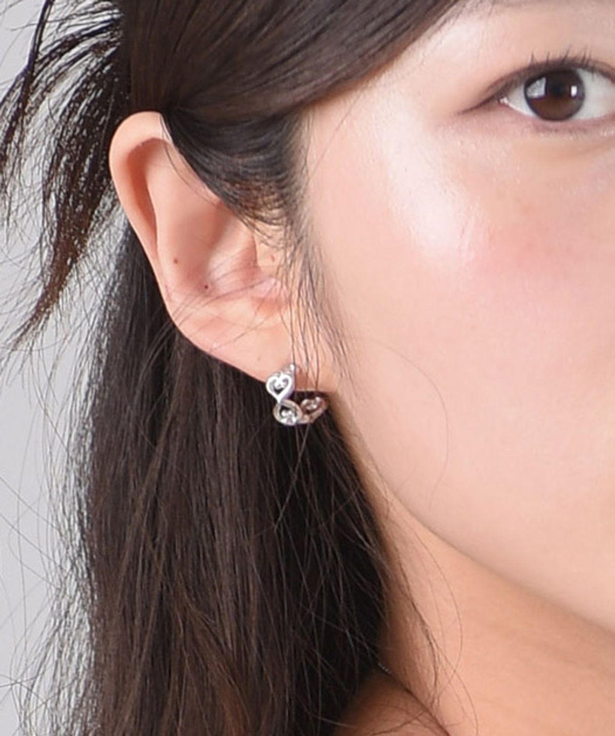 러브트릭스(LOVETRIX) Heart lace earring