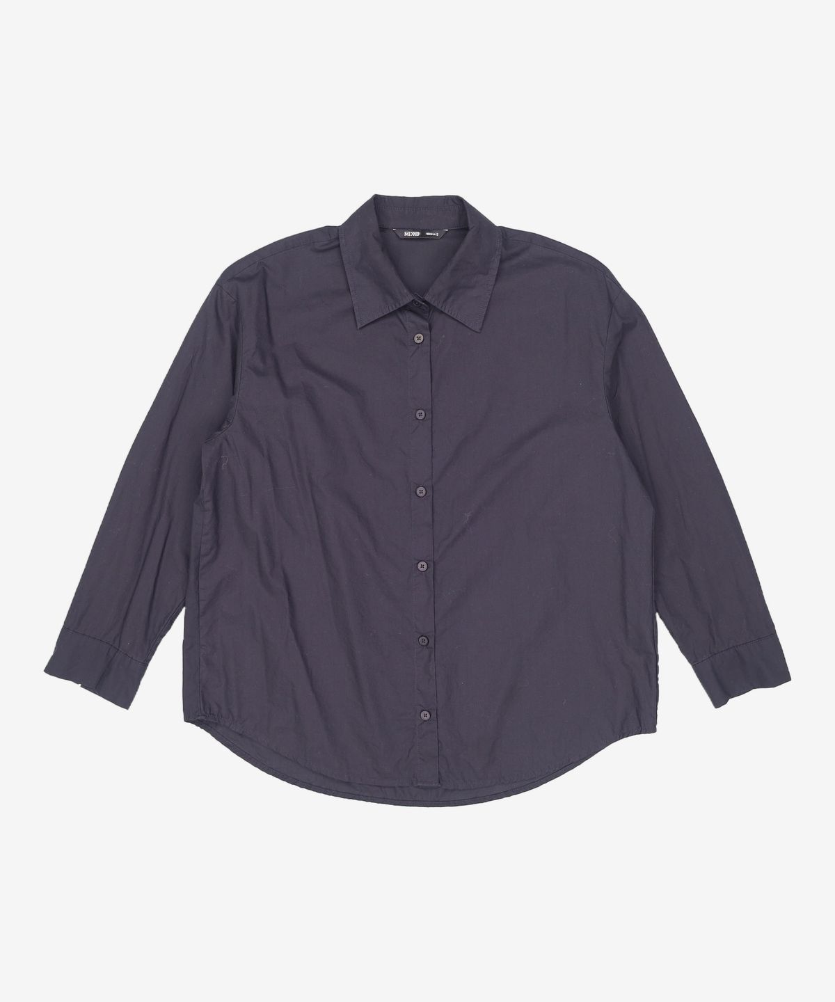 미쏘(MIXXO) 베이직 세미 오버핏 셔츠_MIWYWE910A S