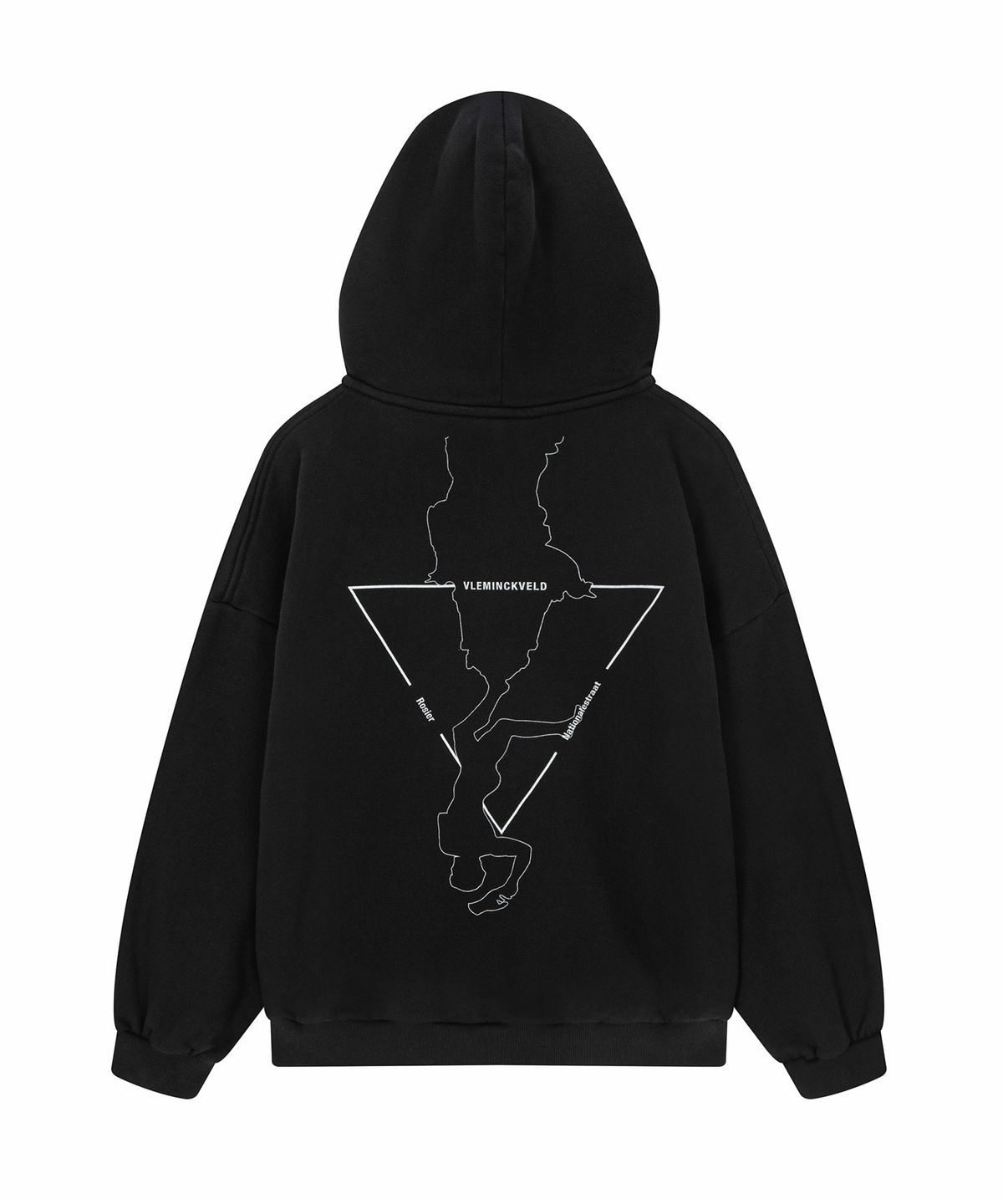 블레민크벨드(VLEMINCKVELD) Vleminckveld Brabo Box Hoodie_Black, White