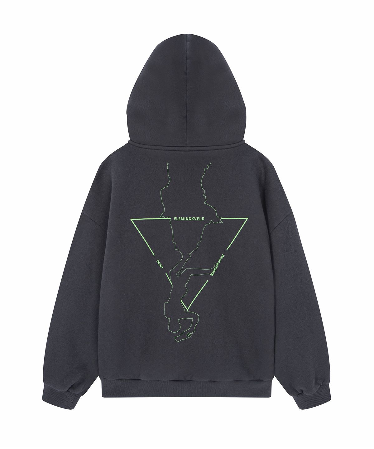 블레민크벨드(VLEMINCKVELD) Vleminckveld Brabo Box Hoodie_Gray, Green