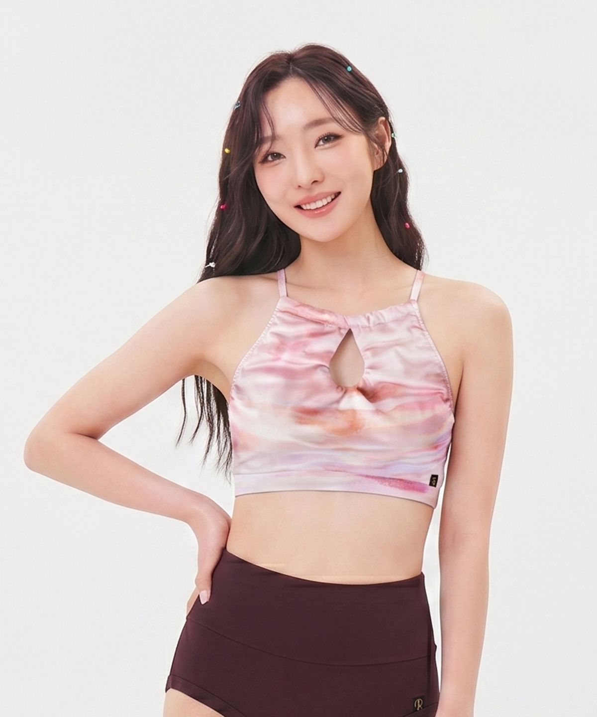 포리즈(PORRIZ) [TOP] [Porry2_퍼스트라이트] 베이직 홀터 백리스 브라탑