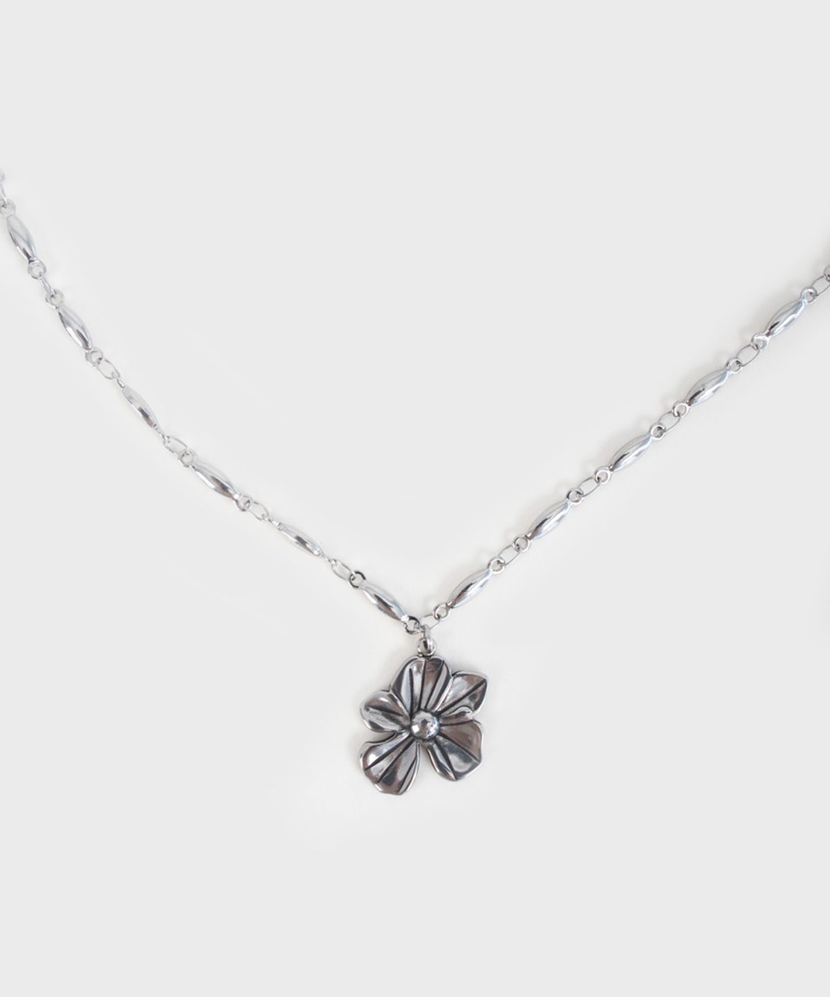 링거피스(LINGER PIECE) [Unisex] Hawaiian plumeria necklace