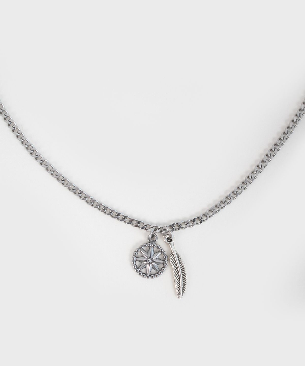 링거피스(LINGER PIECE) [Unisex] Milestone of peace necklace