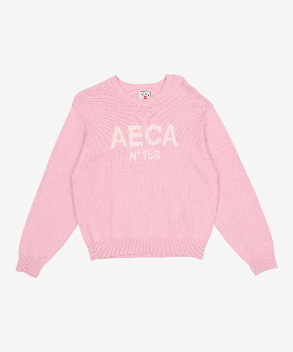 에이카화이트(AECA) AECA BIG LOGO WOOL KNIT [7color] L