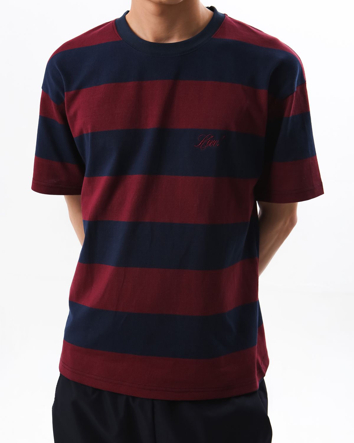 리브라이크디스(LLT) STRIFE SHORTSLEEVE MAROON