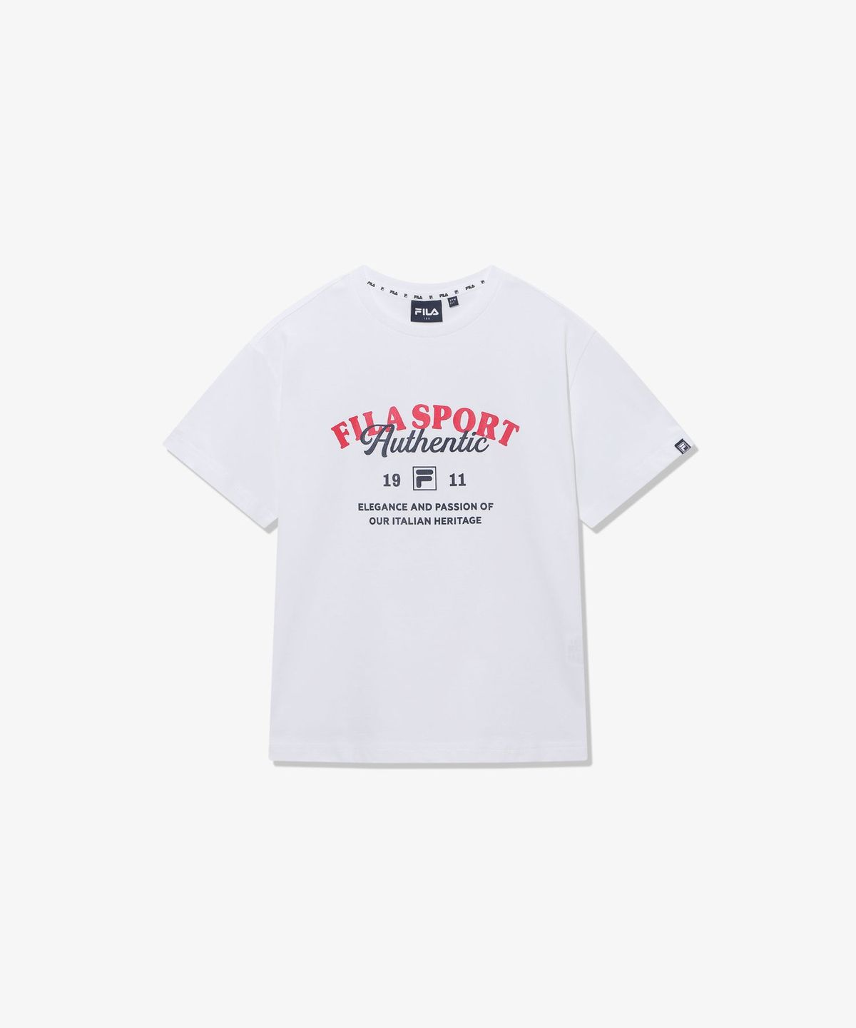 휠라 키즈(FILA KIDS) Drywave 에센셜 티셔츠