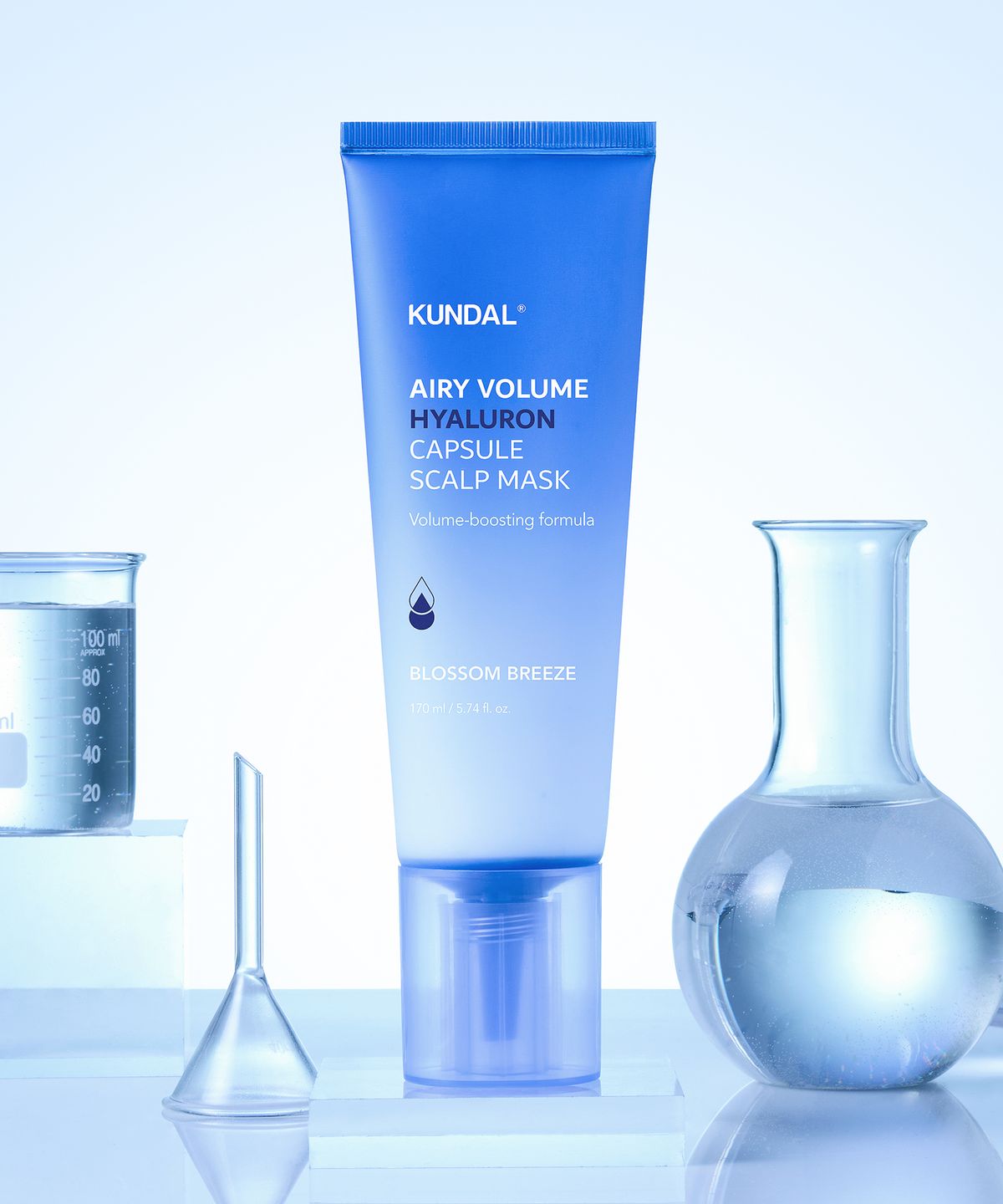 쿤달(KUNDAL) 히알 에어리 볼륨 캡슐 스칼프 마스크 170ml