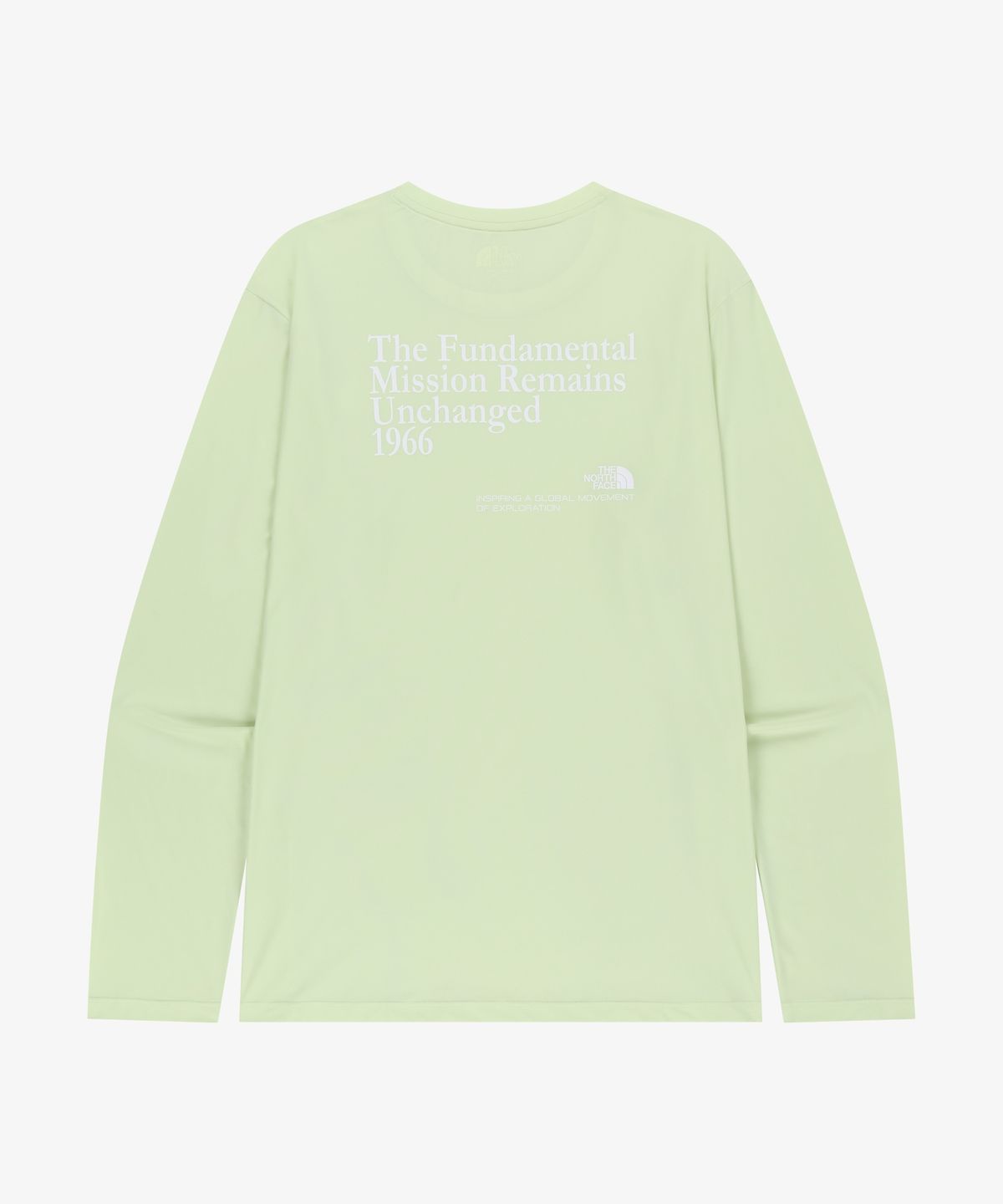 노스페이스(THE NORTH FACE) NT7TS06L 화이트라벨 마리브 긴팔 티 LIMEADE