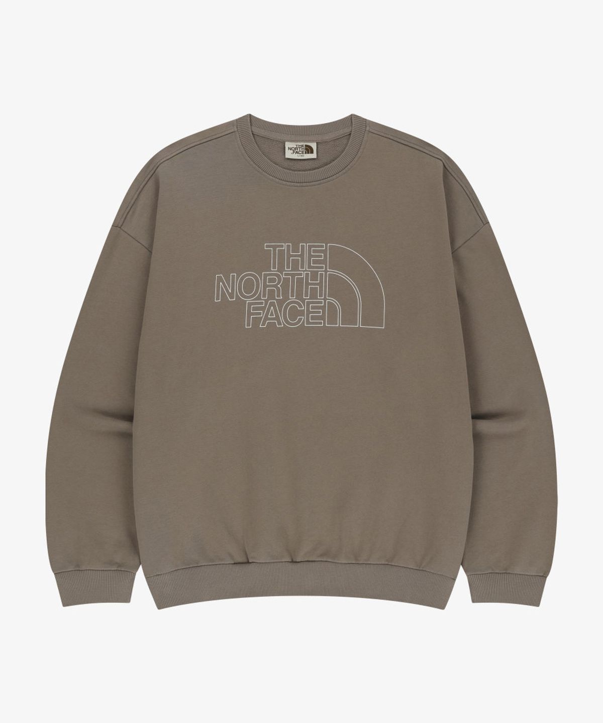 노스페이스(THE NORTH FACE) NM5MS50K 화이트라벨 선폴드 스웨트셔츠 BEIGE BROWN