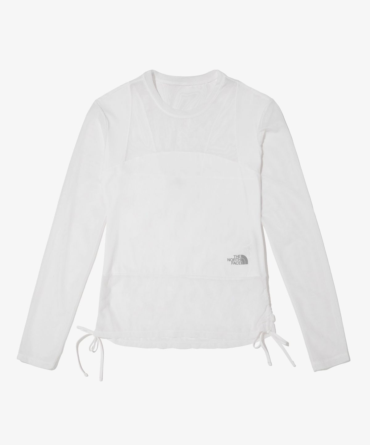 노스페이스(THE NORTH FACE) NT7TS33B 여성 네티 긴팔 래쉬가드 WHITE