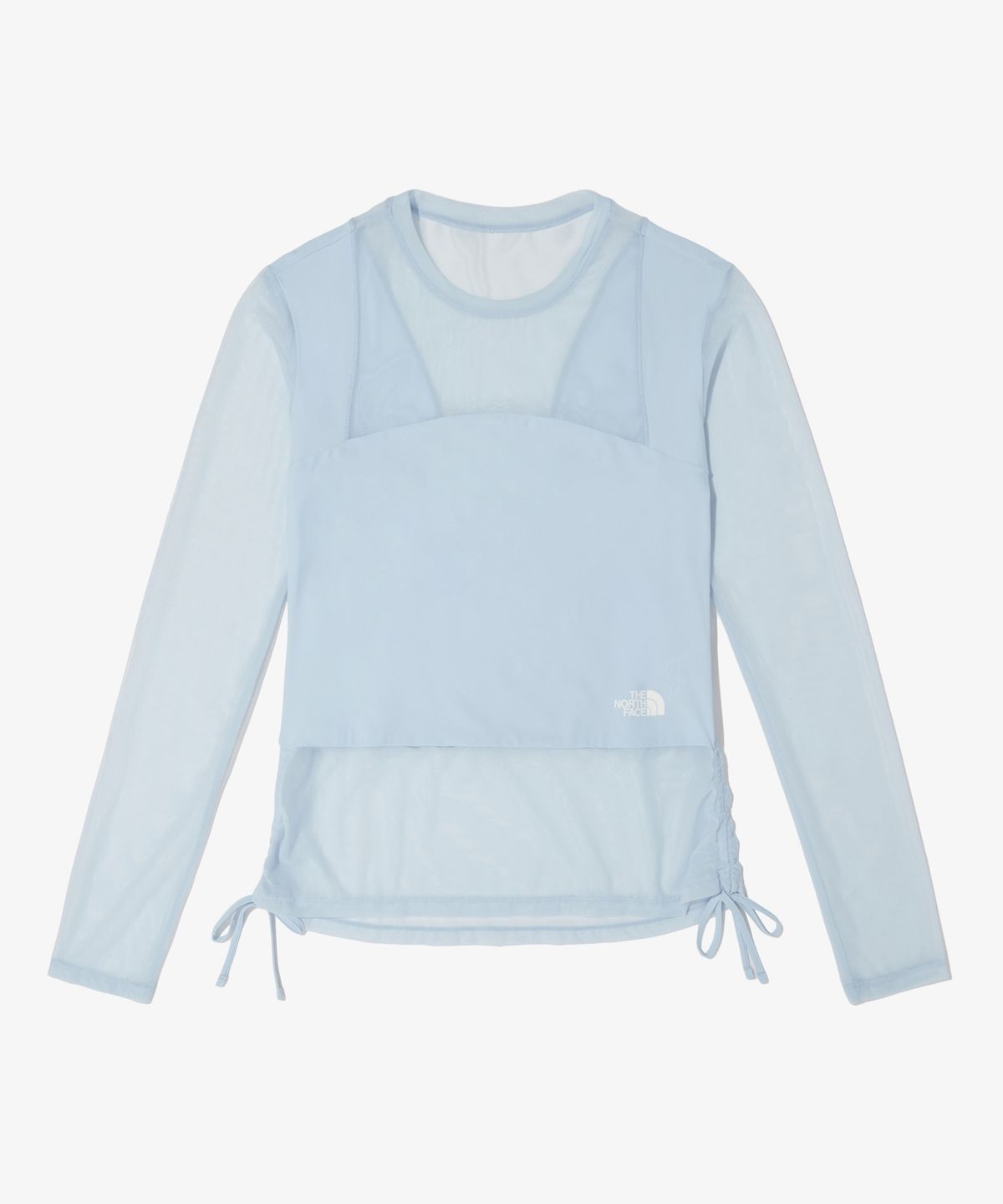 노스페이스(THE NORTH FACE) NT7TS33C 여성 네티 긴팔 래쉬가드 LIGHT BLUE