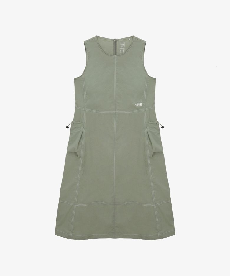 NT7ZS30B 여성 프로스트 원피스 LIGHT KHAKI