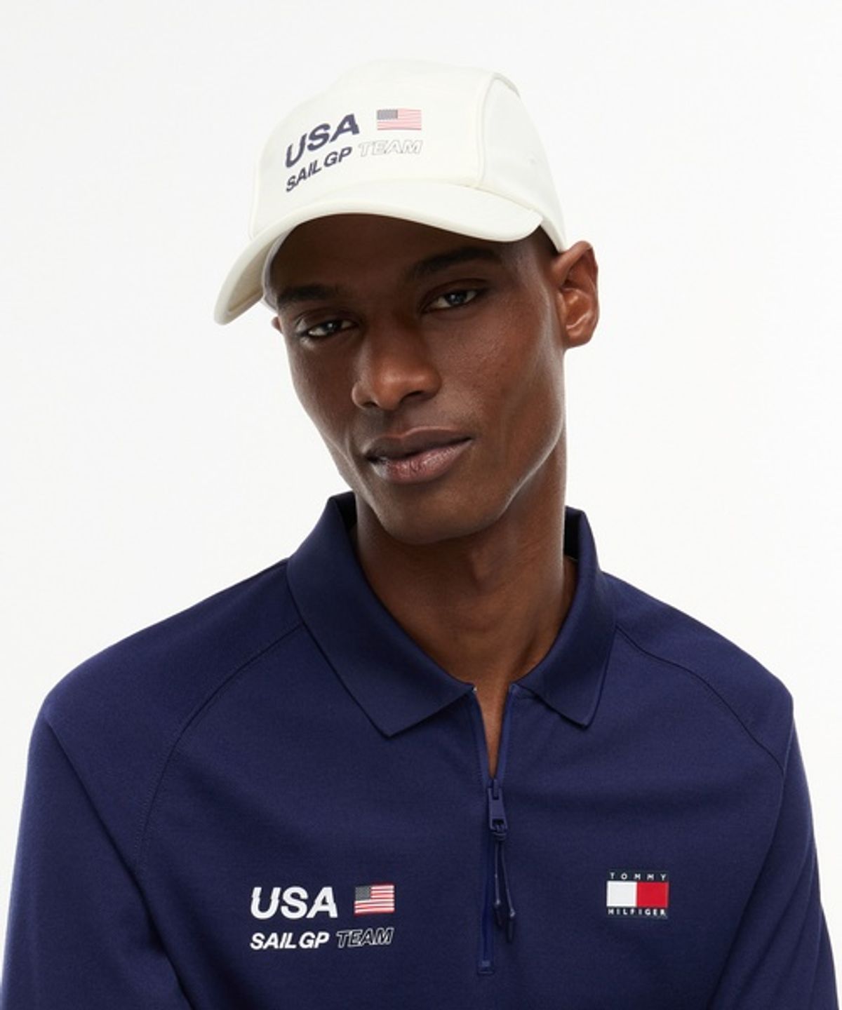 타미힐피거(TOMMY HILFIGER) [TH X US sail GP] 소프트 패널 폴리 캡 (T12G1AHT835MA1YBL)