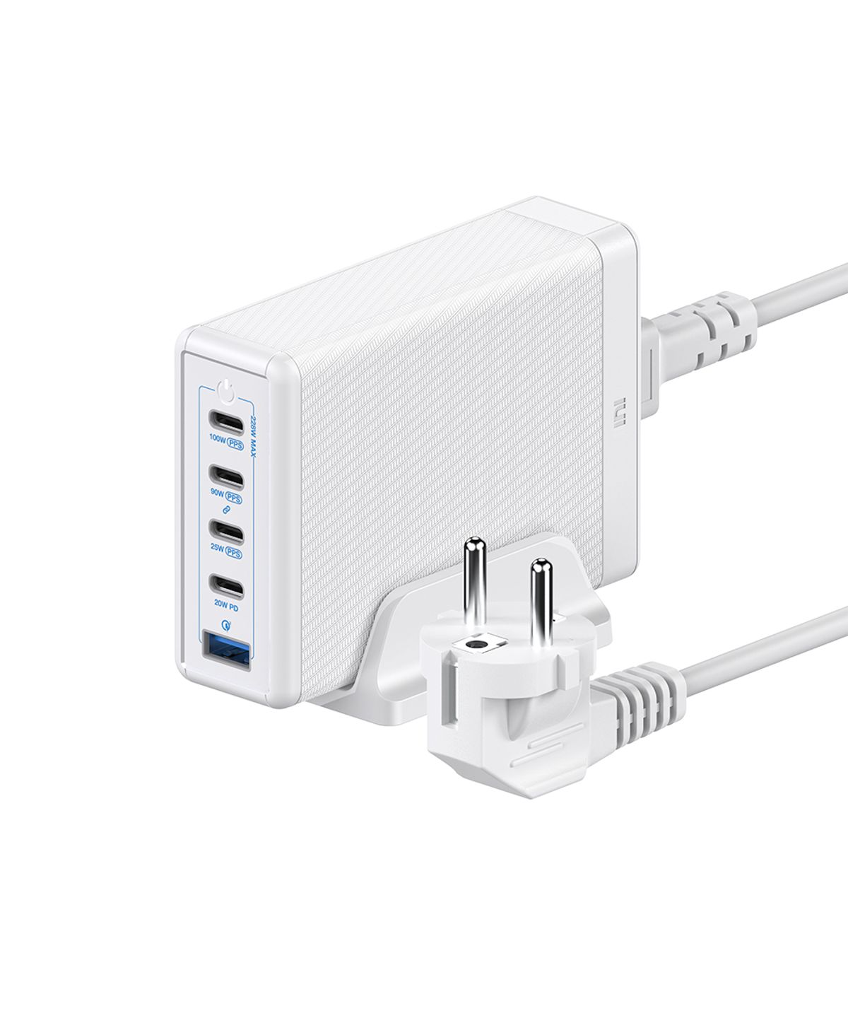 아트뮤(ARTMU) USB PD 228W PPS GaN 접지 멀티 초고속 충전기 GE510 화이트