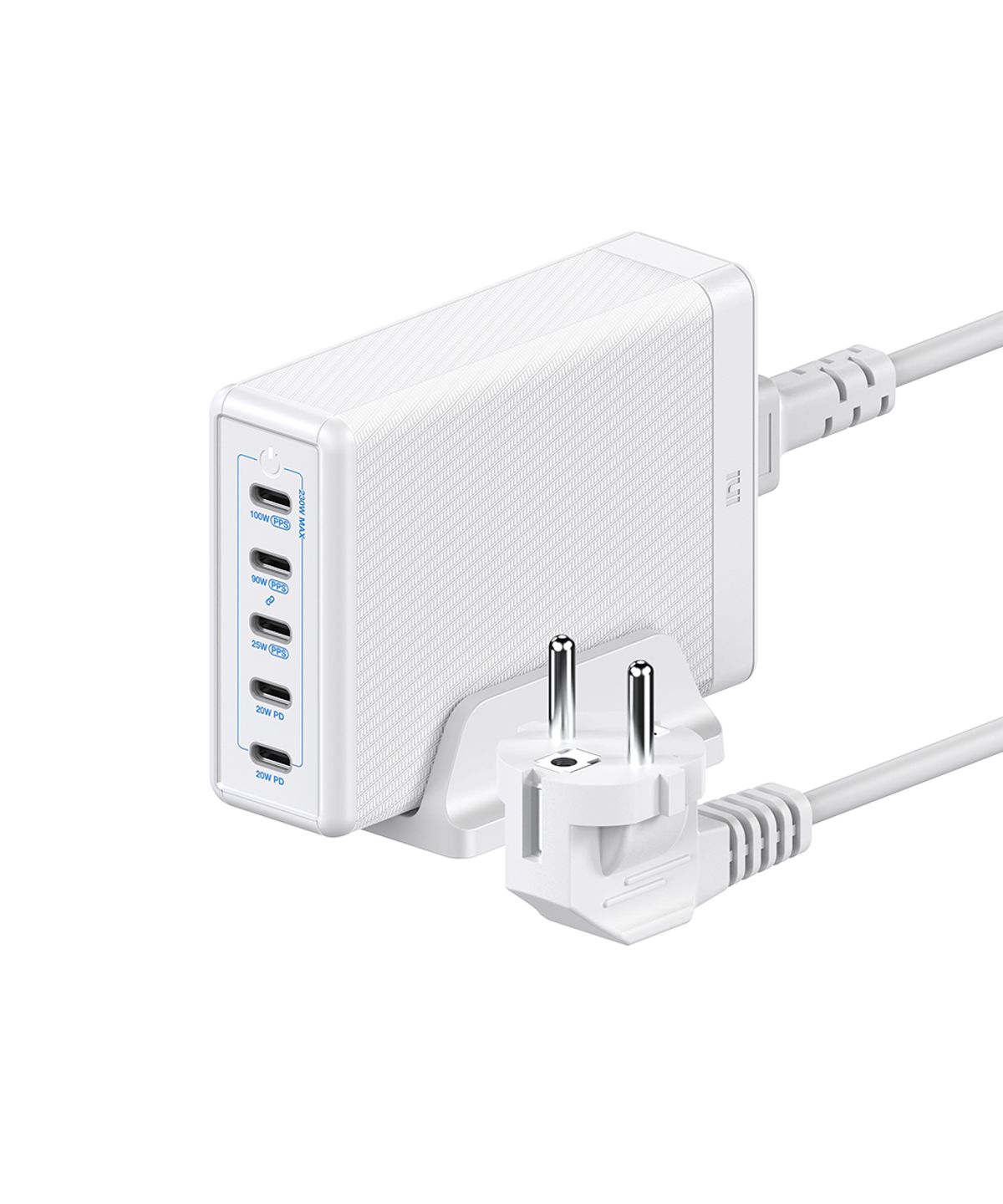아트뮤(ARTMU) USB PD 230W PPS GaN 접지 멀티 초고속 충전기 GE610 화이트