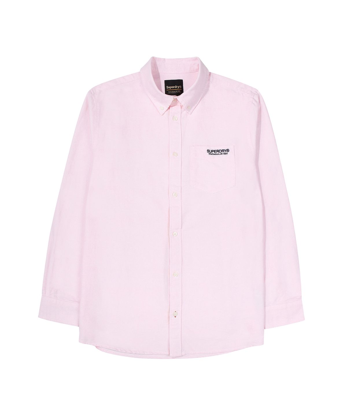 슈퍼드라이(SUPERDRY) 코어 옥스퍼드 셔츠 라이트핑크 SDUIRAP01LPK