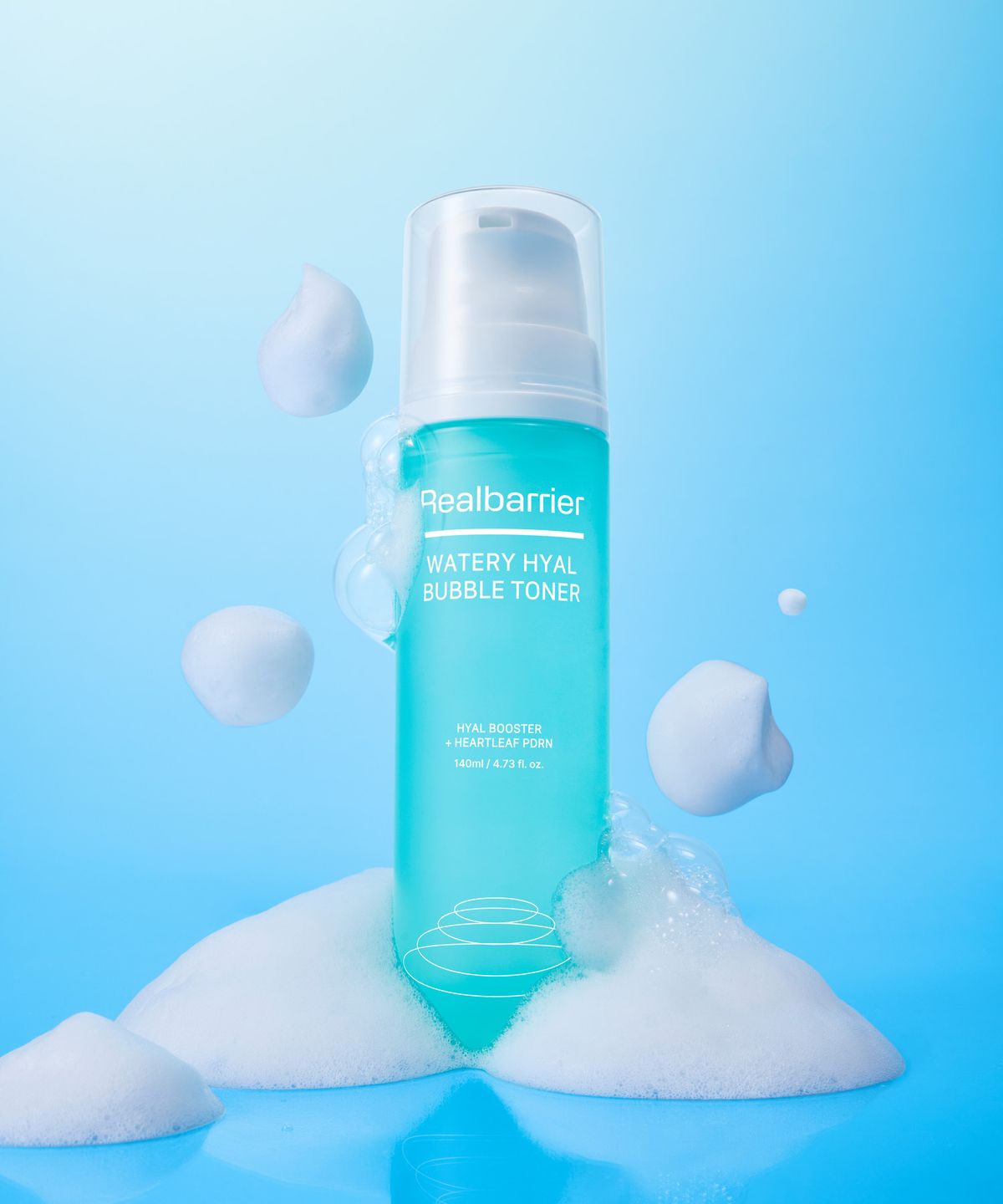 리얼베리어(REAL BARRIER) 워터리 히알 버블 토너 140ML