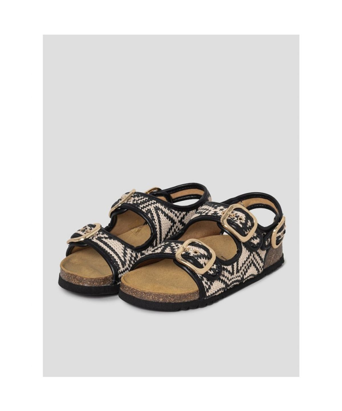 숄(SCHOLL) (WOMEN) 투스트랩 백스트랩 코르크 샌들  화이트 (HH64K2C211)