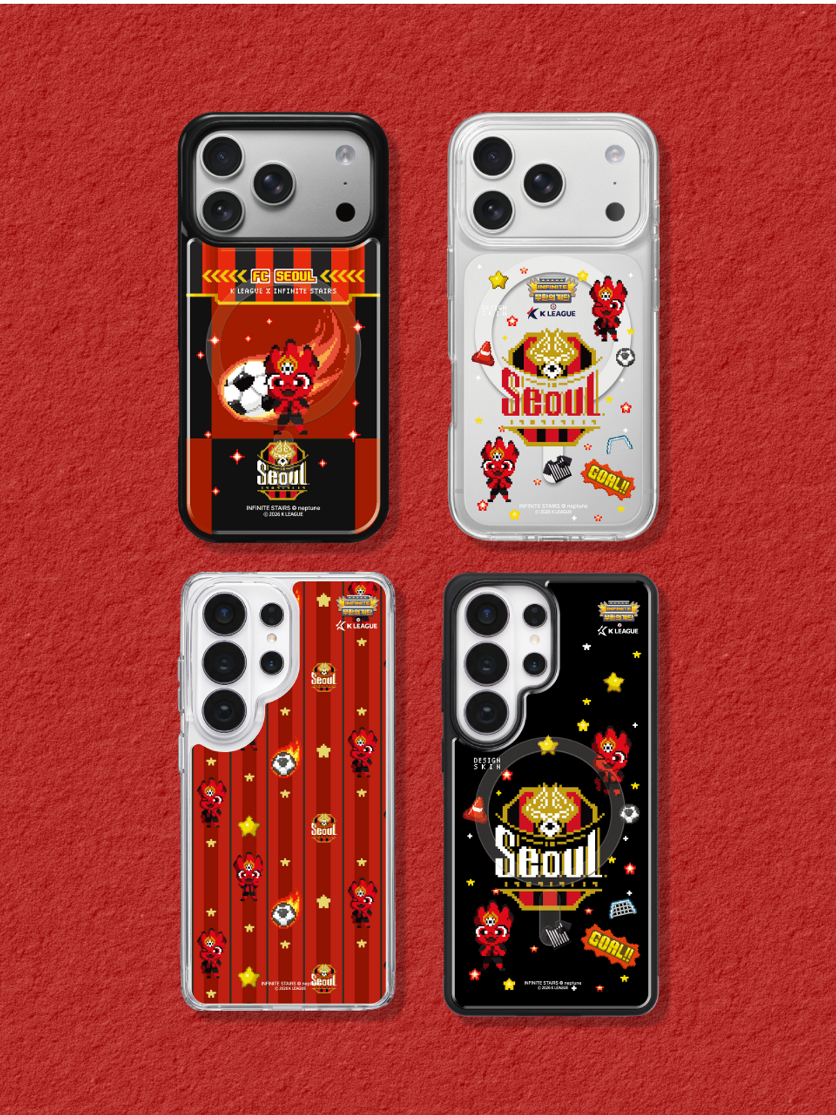디자인스킨(DESIGNSKIN) [그래픽마켓/K리그] 그래픽 케이스-무한의계단/FC서울