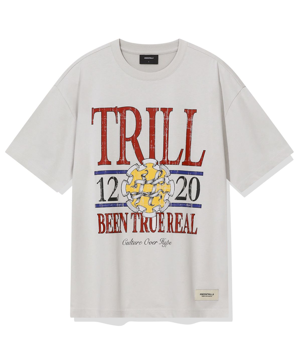 빈트릴(BEENTRILL) GRAPHICBYAJO TS(오프 화이트)