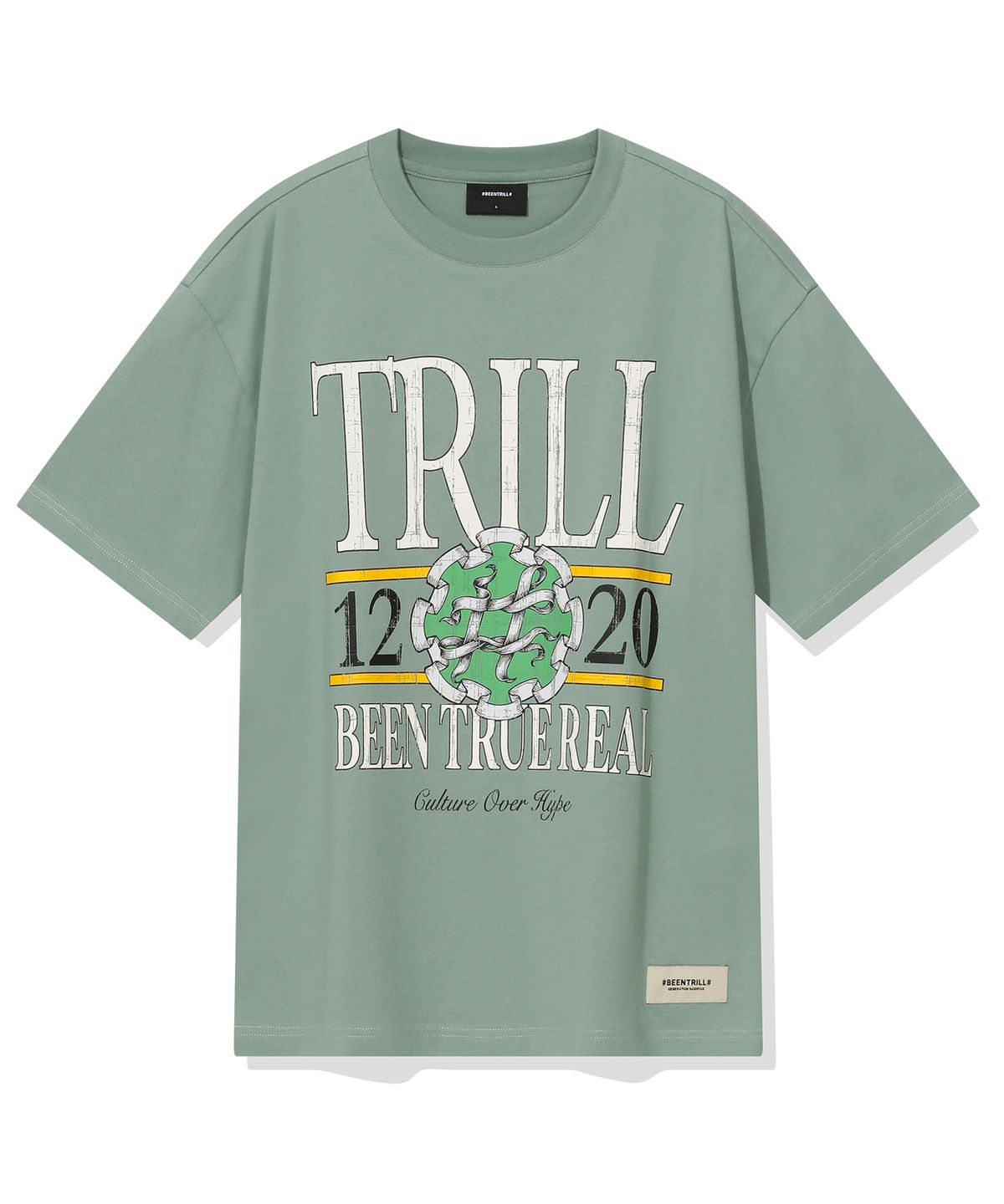 빈트릴(BEENTRILL) GRAPHICBYAJO TS(라이트 그린)