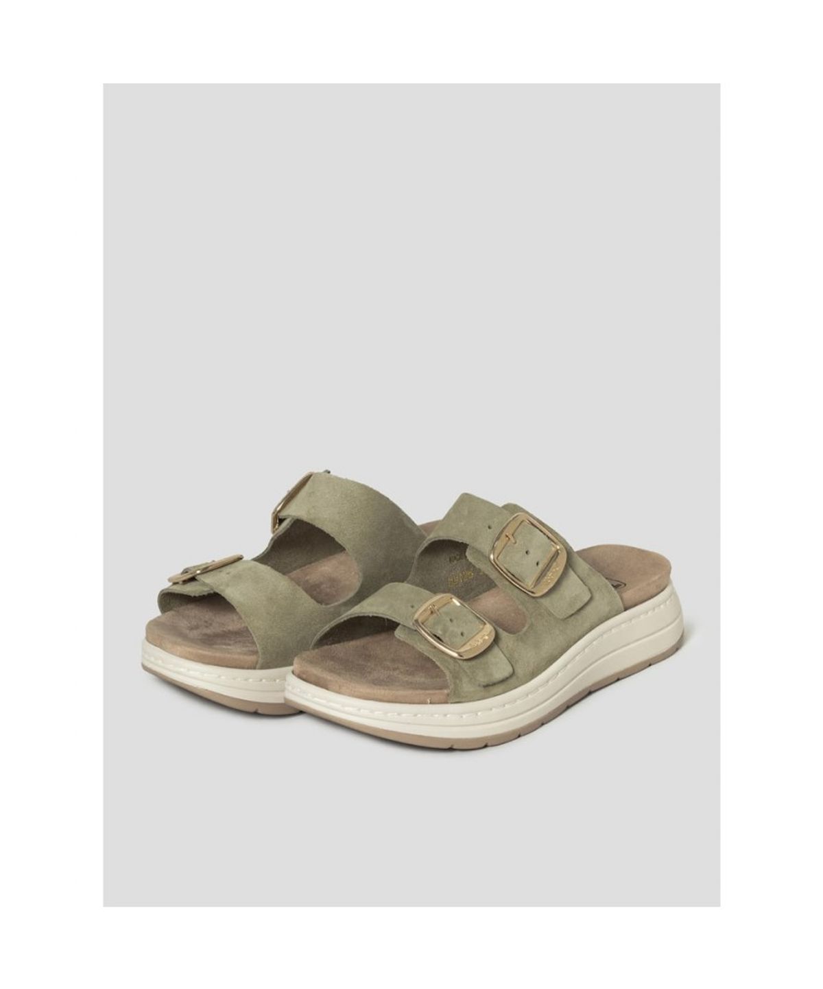 숄(SCHOLL) (WOMEN) 투스트랩 컴포트 샌들  그린 (HH64K2F14M)