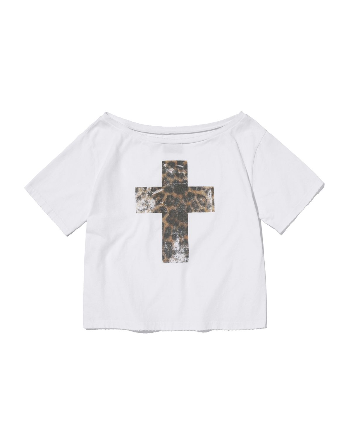 스웨이드(SUADE) CROSS ONE SHOULDER TEE [WHITE]