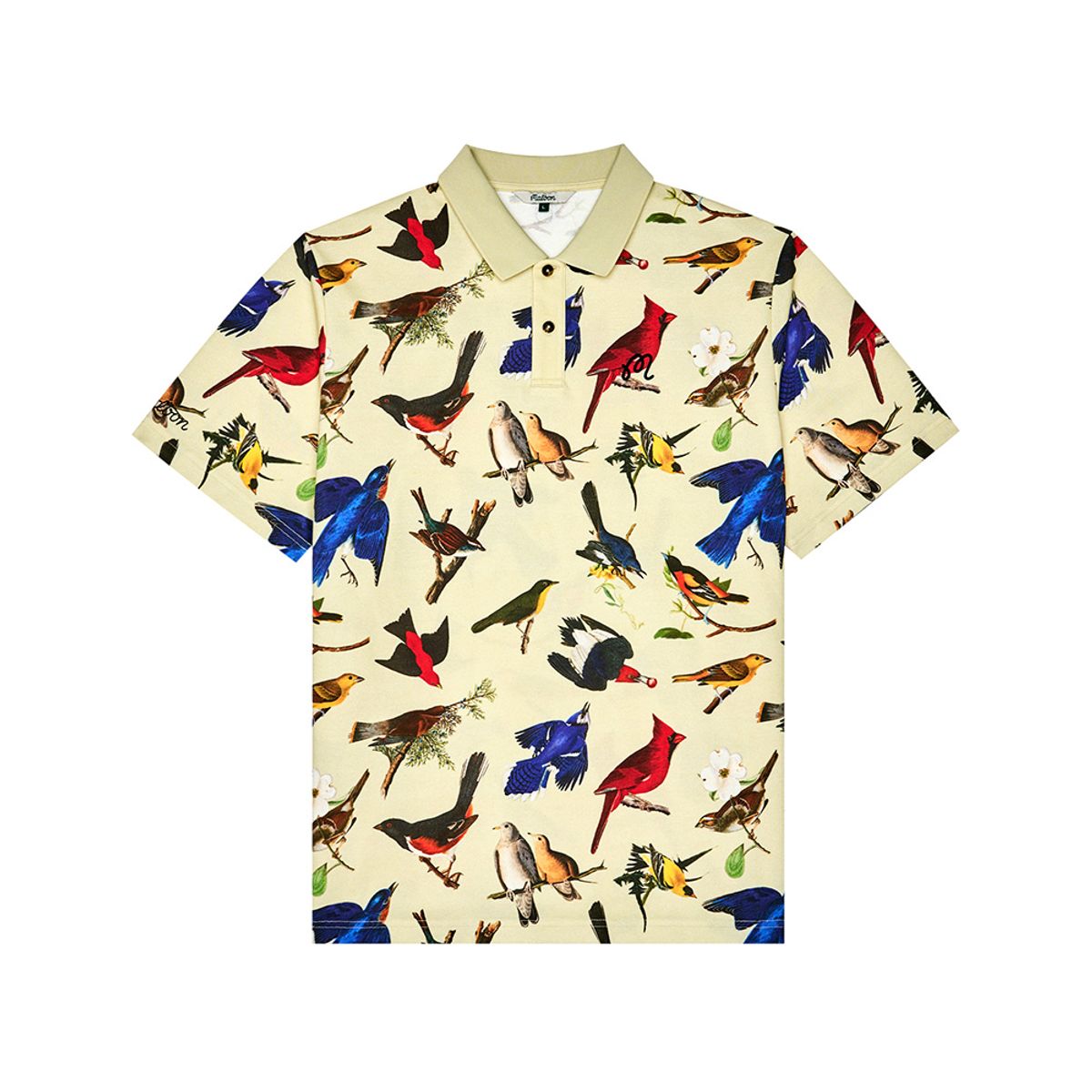 말본 골프(MALBON GOLF) [Birds of Georgia] 페어웨이 폴로 MULTI (MAN)