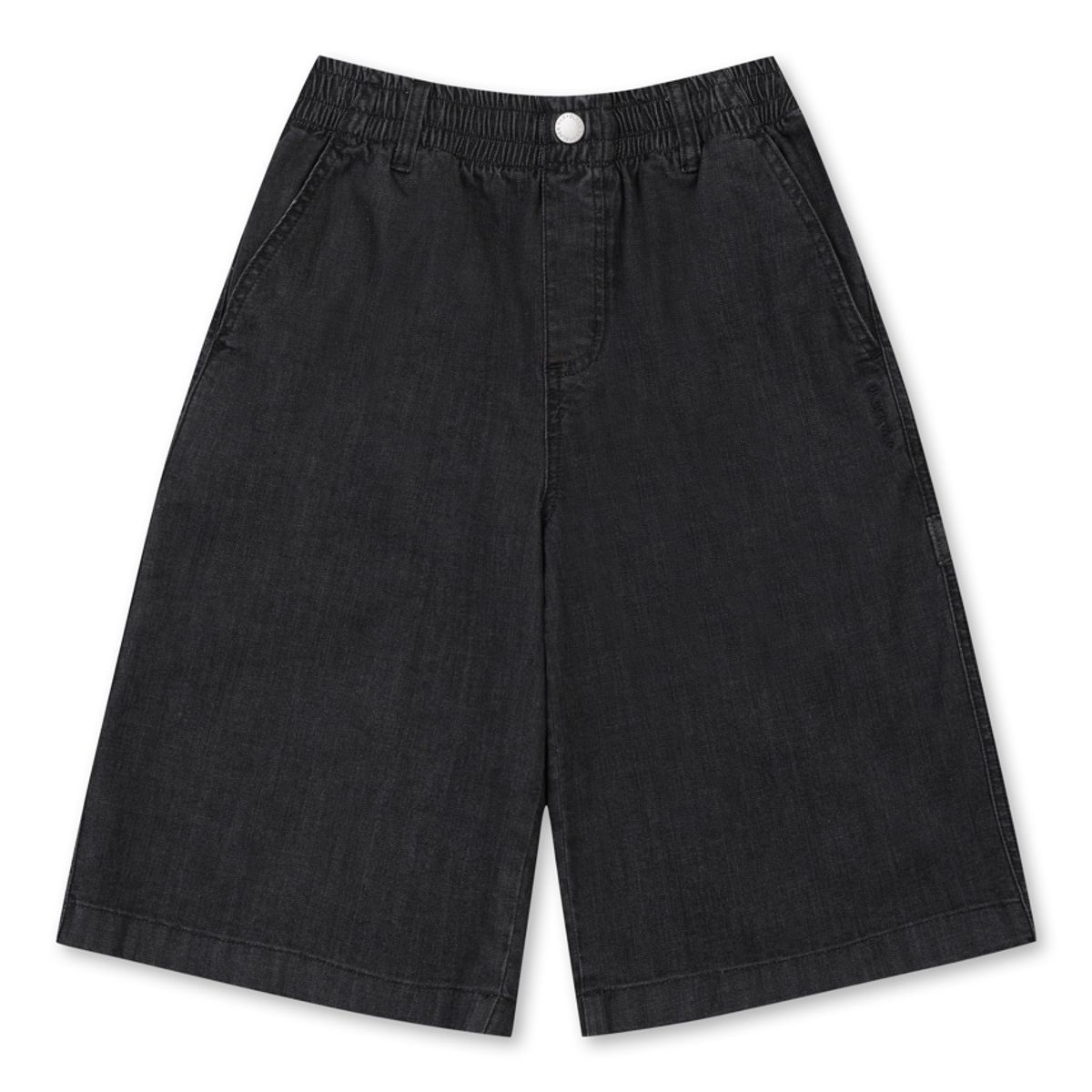 블랙야크 키즈(BLACK YAK KIDS) 6부 카펜터 쿨맥스 데님팬츠_BK