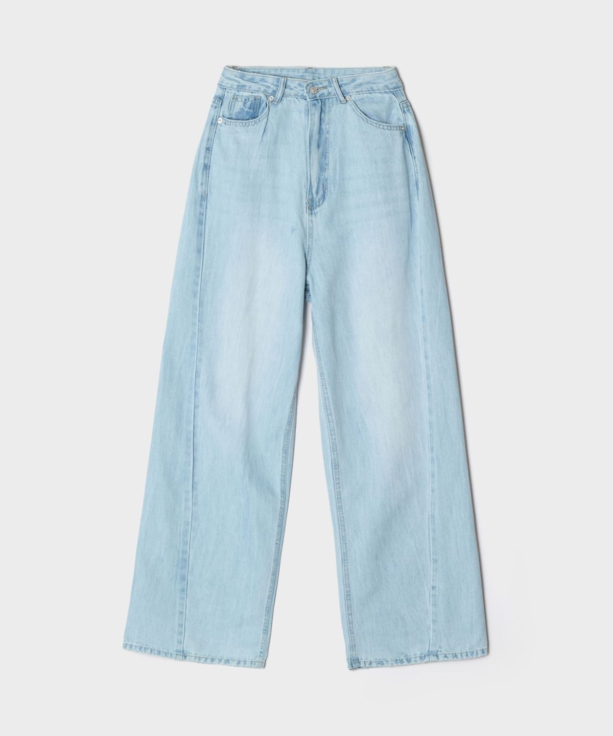 스파오(SPAO) 경량 절개 와이드 팬츠_SPTJG25G32