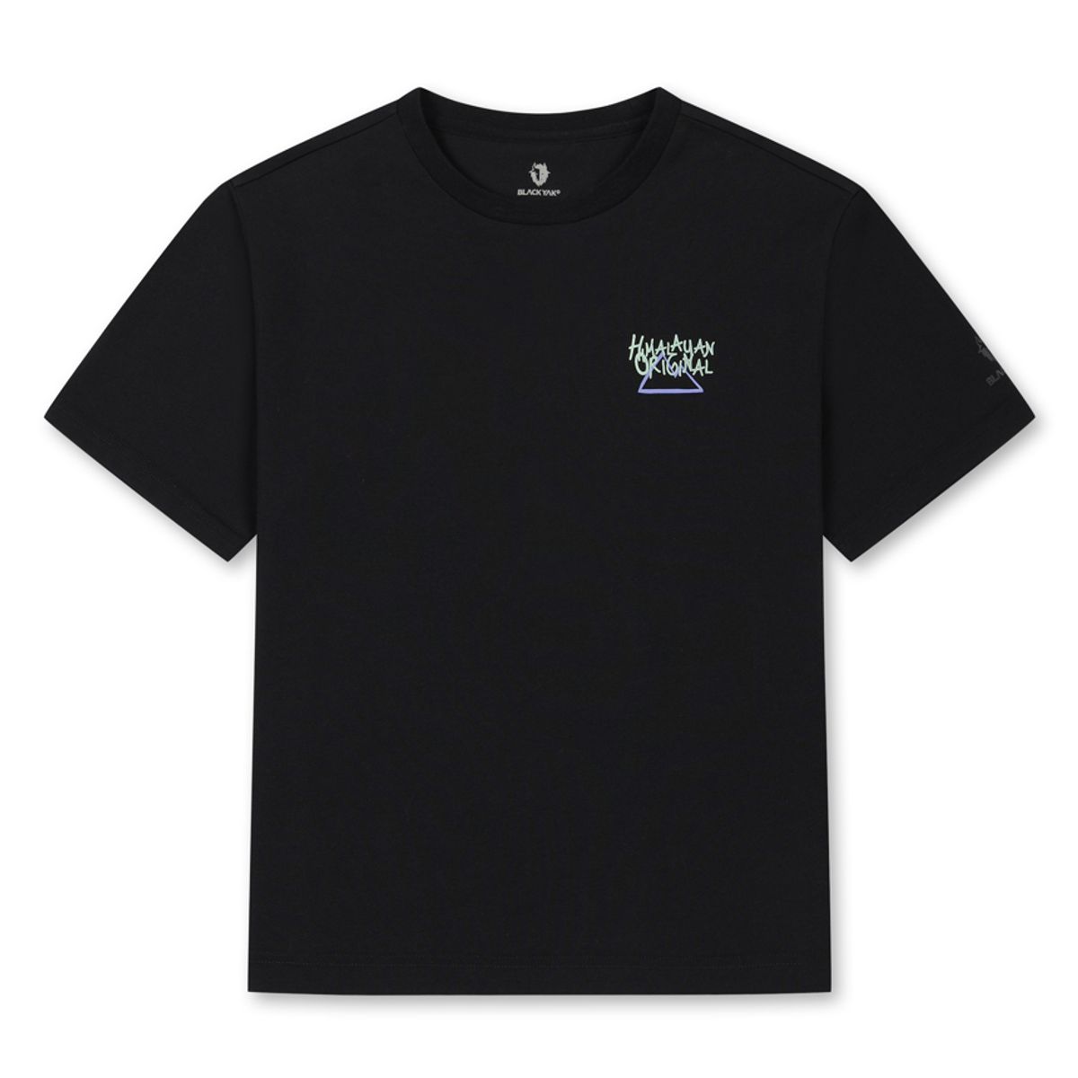 블랙야크 키즈(BLACK YAK KIDS) 쿨맥스 히말라야 백그래픽 반팔티셔츠_BK