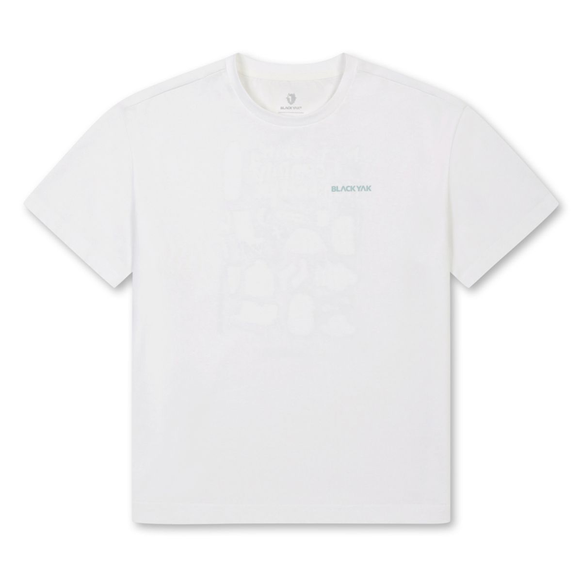 블랙야크 키즈(BLACK YAK KIDS) 쿨맥스 캠핑 백그래픽 반팔티셔츠_OW