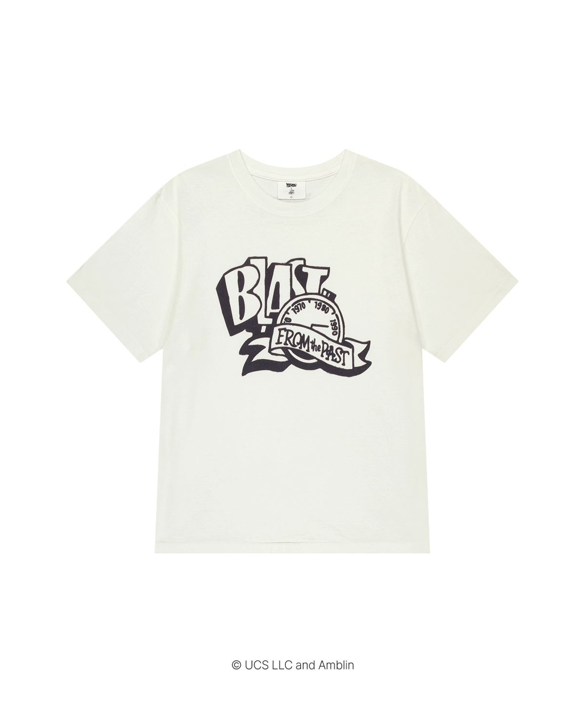 얼렁뚱땅 상점(ULDD STORE) [Back To The Future] BLAST Tee Pigment Ecru
