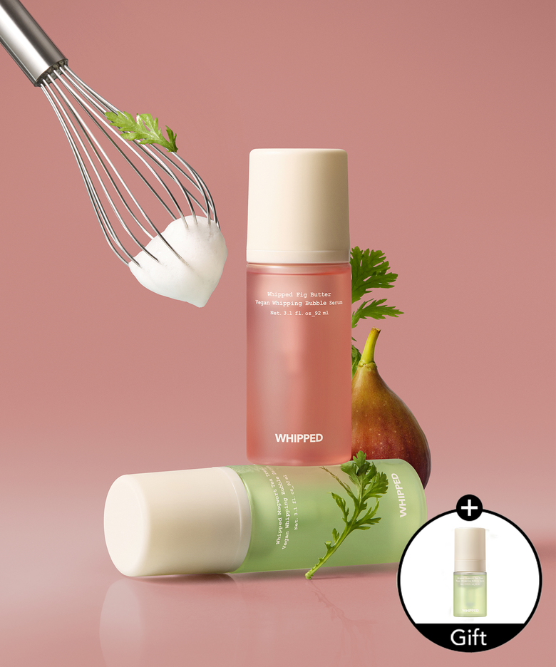 [미니 버블세럼 26ml 랜덤 증정] 비건 휘핑 버블세럼 92ml (무화버터/머그트리) 택1