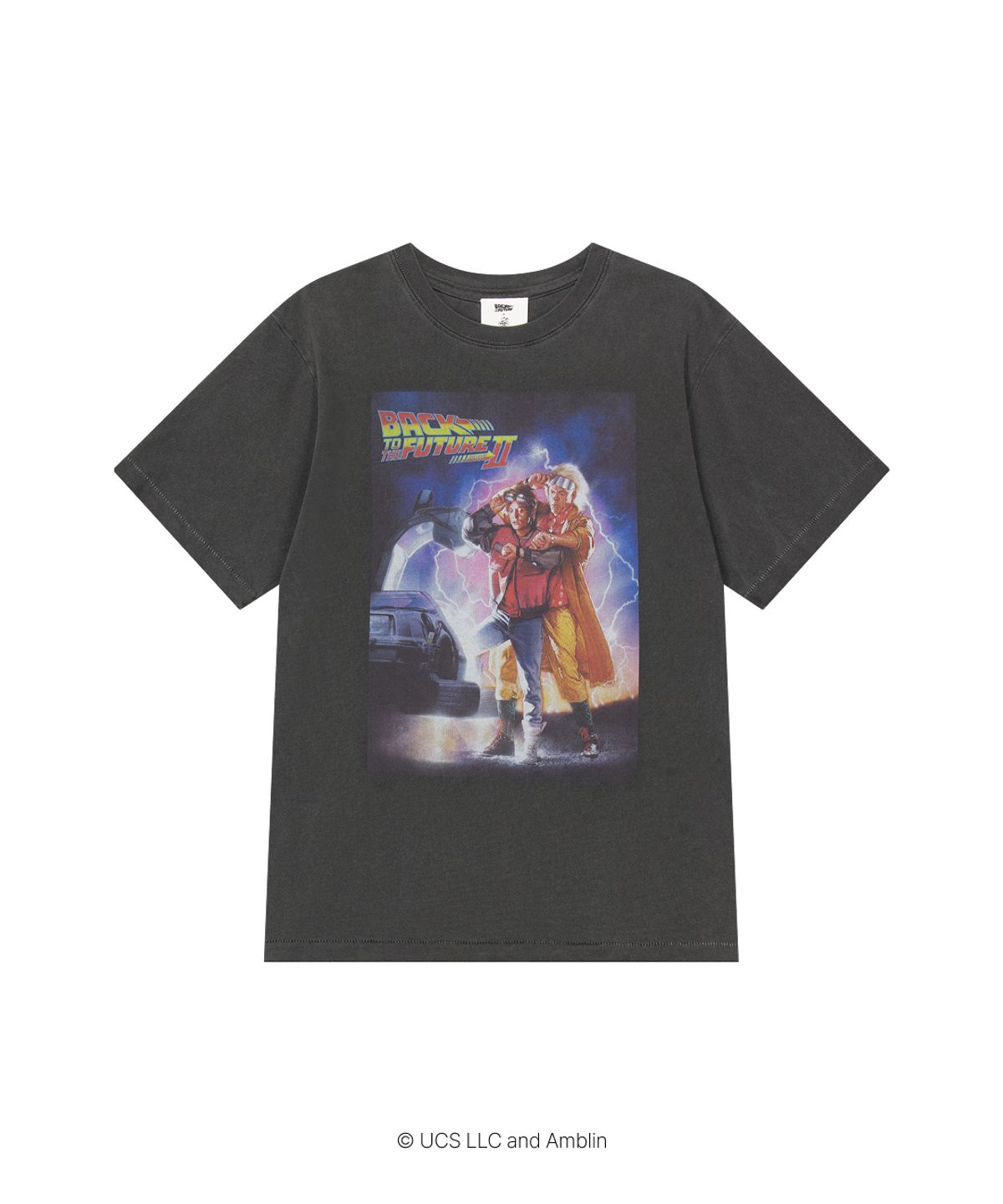 얼렁뚱땅 상점(ULDD STORE) [Back To The Future] Poster Ⅱ Pigment Black