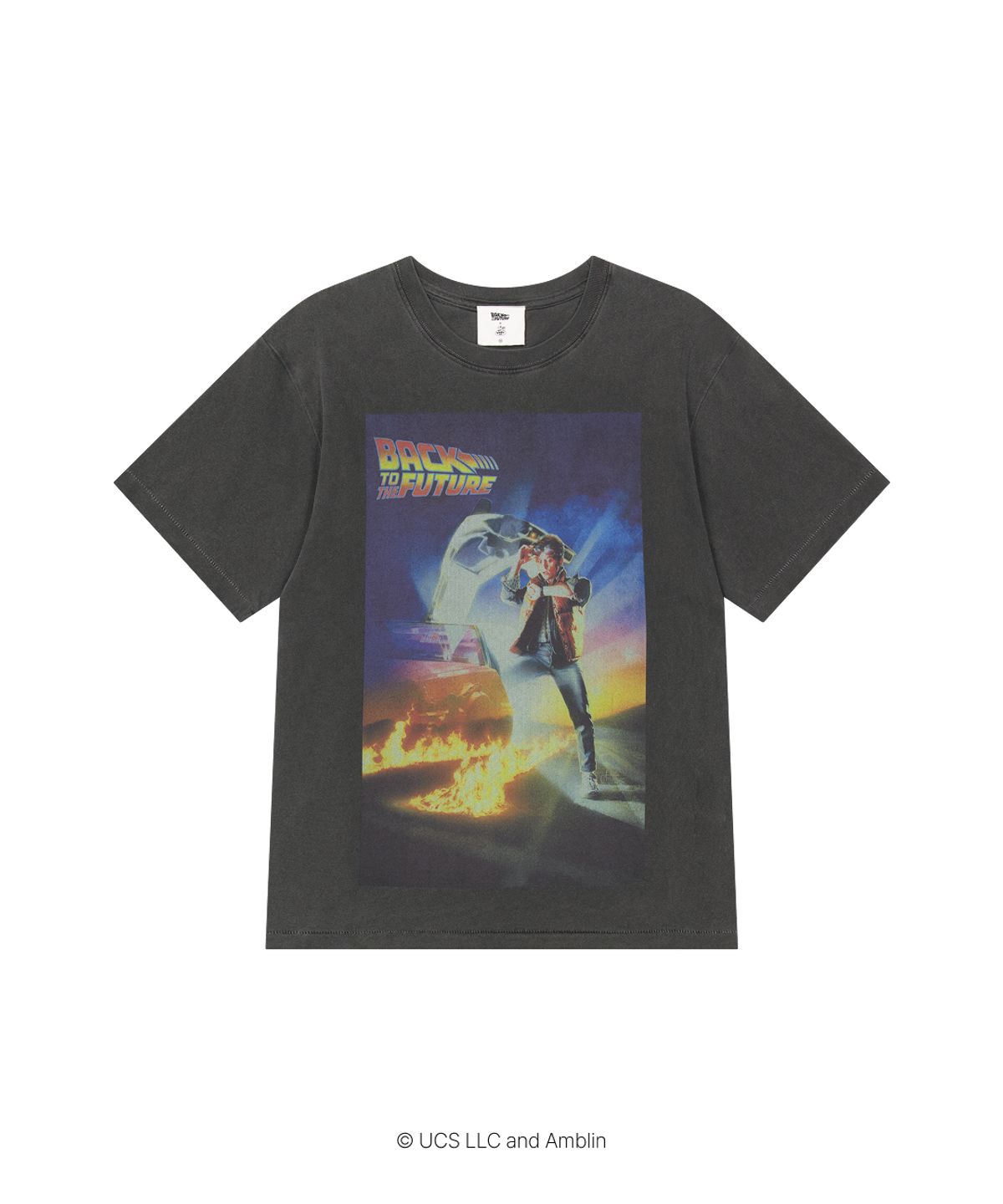 얼렁뚱땅 상점(ULDD STORE) [Back To The Future] Poster I Pigment Black