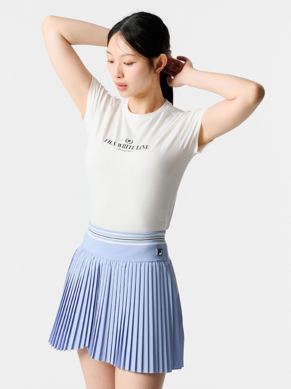 휠라(FILA) 테니스 COOL 그래픽 소로나 반팔티(FS262RS11F002191)
