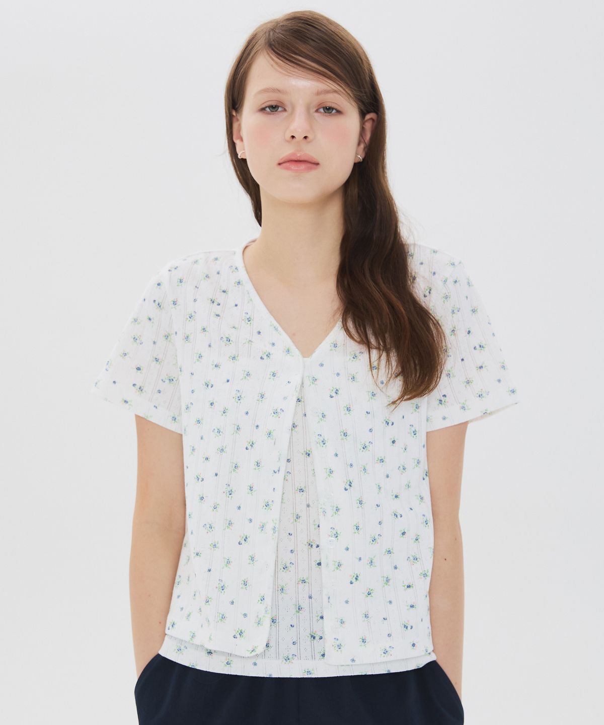 뉴루키(NEW LOOKY) Summer cardigan_Ivory