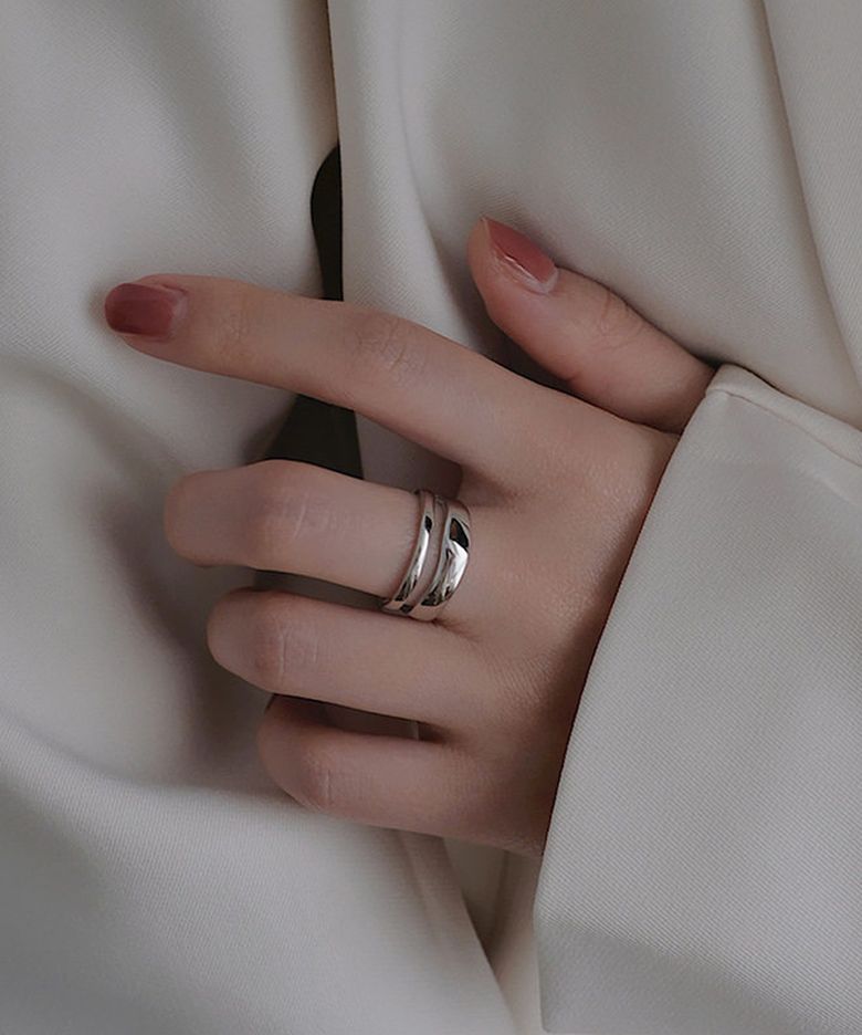 KAEL SILVER RING 카엘 실버 링 반지
