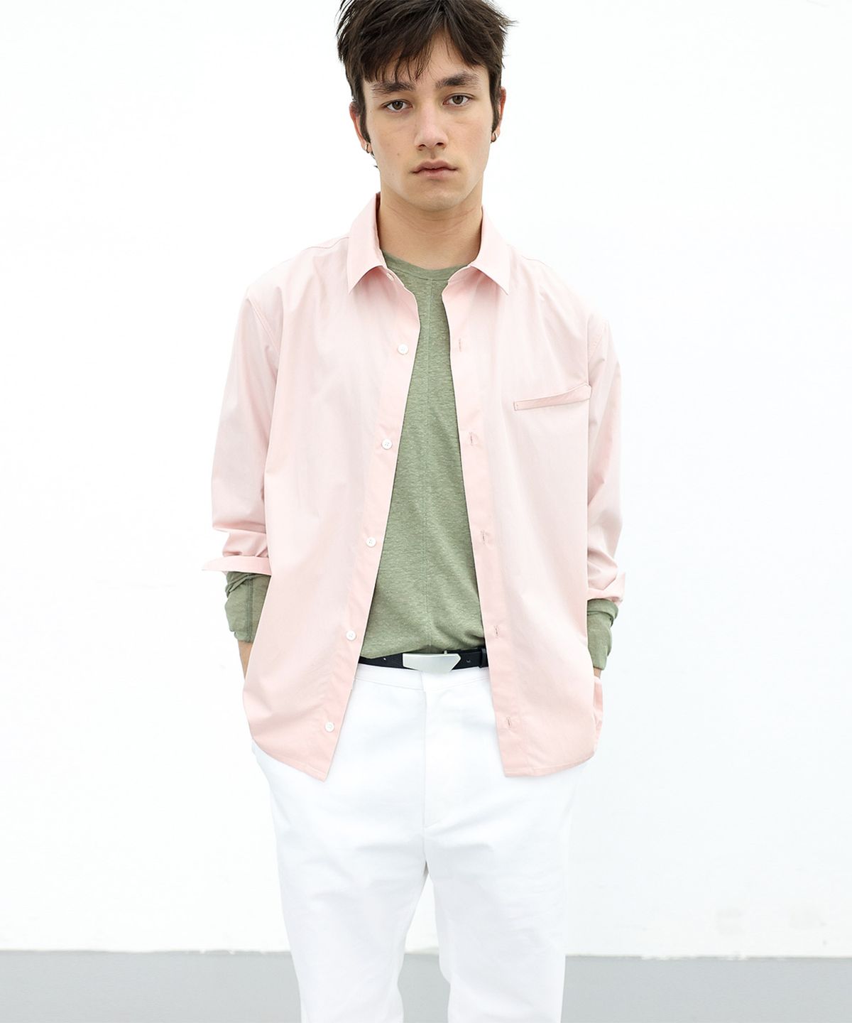 애니타임로릭(ANYTIME LOREAK) FREESIA BLOOM SHIRT - PINK