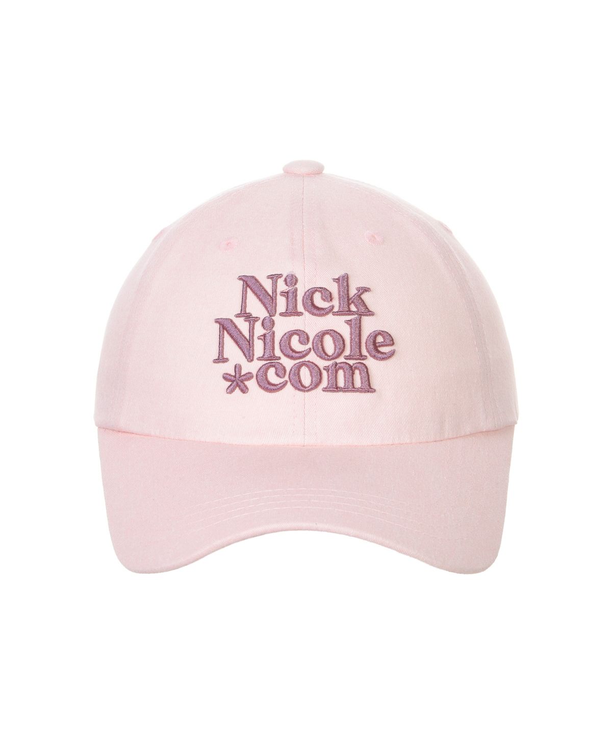 닉앤니콜(NICK&NICOLE) NN DOTCOM SIGNATURE BALL CAP_BABY PINK