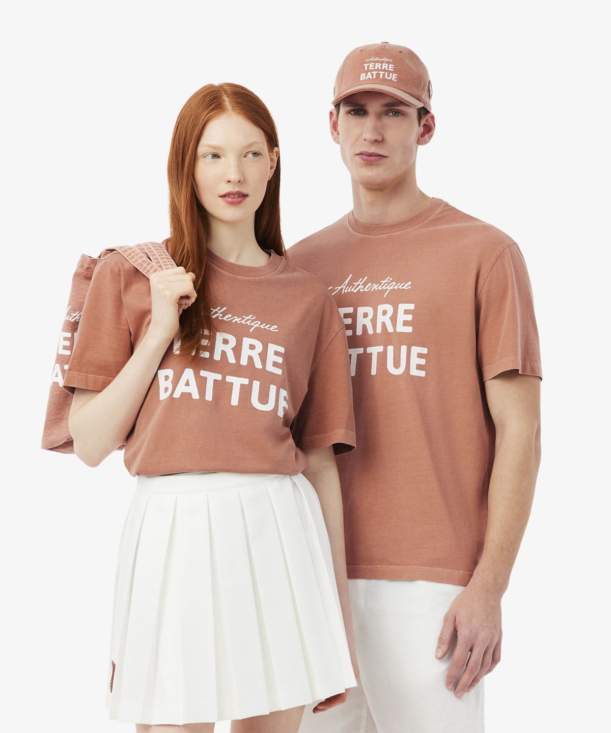 라코스테(LACOSTE) 남성 롤랑가로스 그래픽 반팔 티셔츠 TH0356-56G G8I