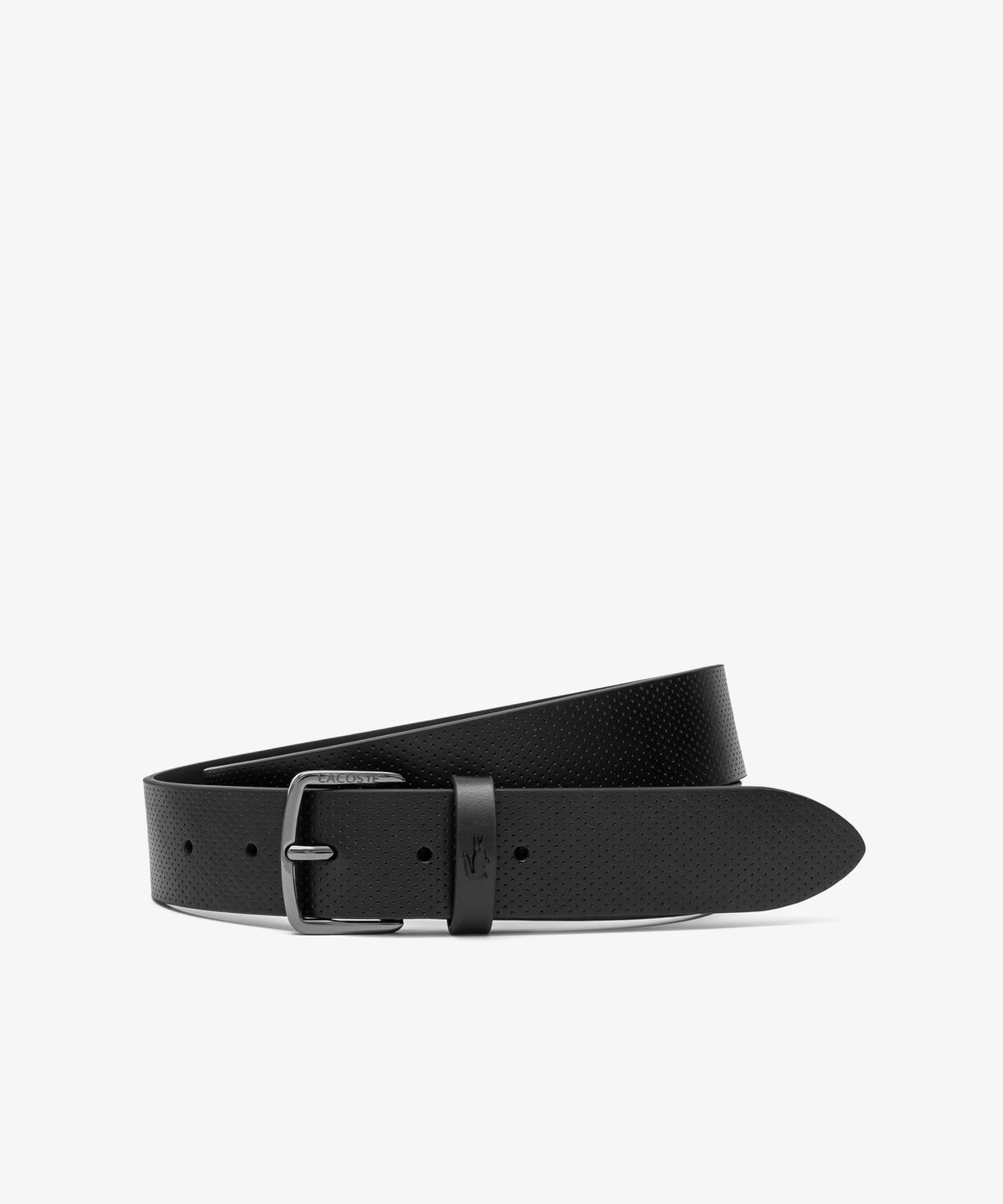 라코스테(LACOSTE) 남성 캐주얼 35MM 펀칭가죽벨트(스티치) RC4084M56G 000