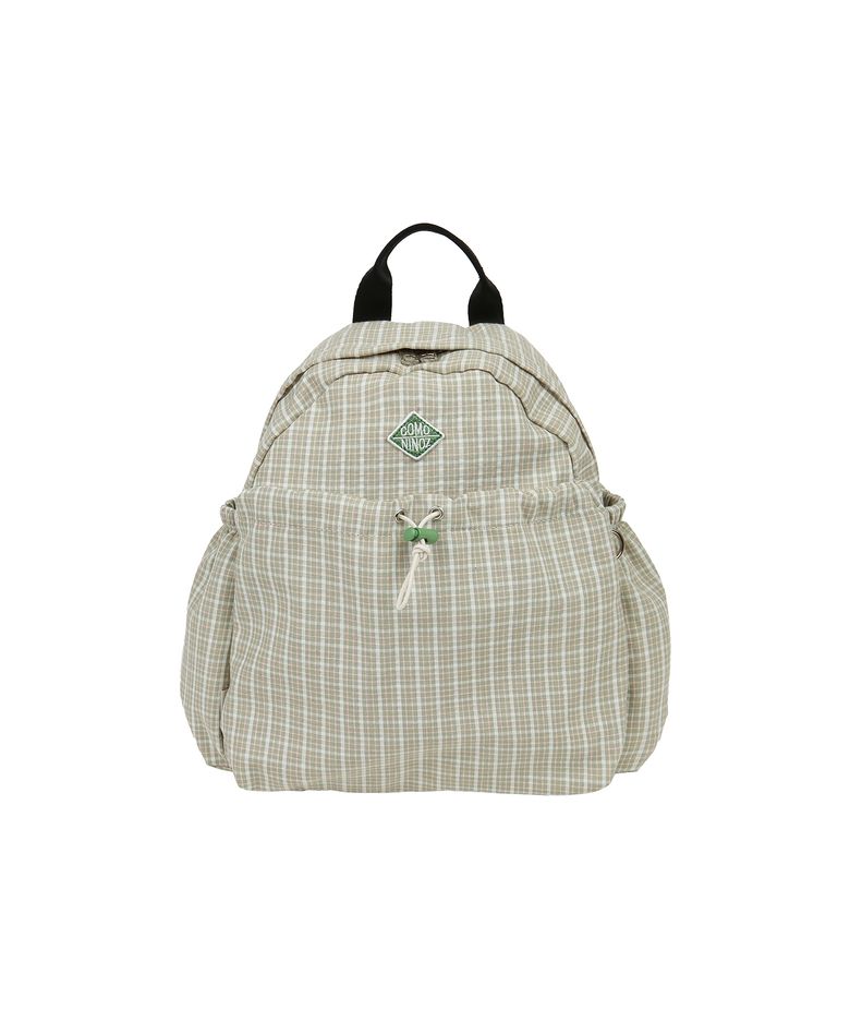 [CN]26 CHECK STRING MINI BACKPACK [YELLOW GREEN]