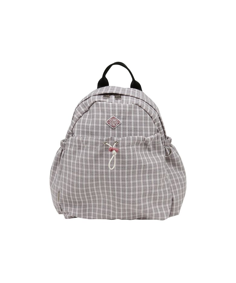 [CN]26 CHECK STRING MINI BACKPACK [LAVENDER]