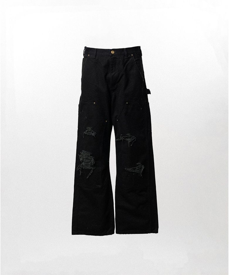 BORO Duck Painter Pants - BLACK